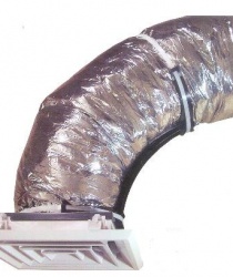 ống gió mềm có bảo ôn D 200